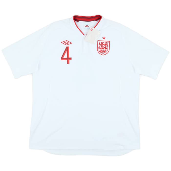 2012-13 England Home Shirt Gerrard #4 (XXL)