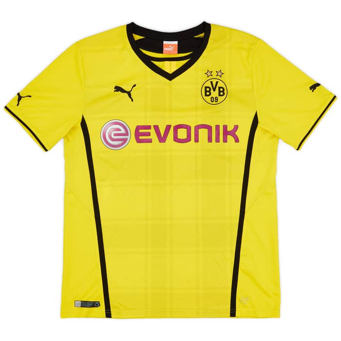 2013-14 Borussia Dortmund Home Shirt - 7/10 - (L)