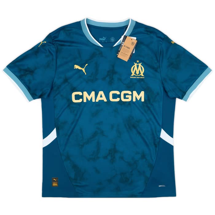 2024-25 Olympique Marseille Away Shirt Hojbjerg #23