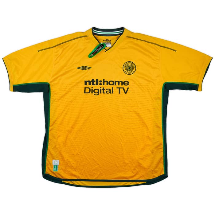2002-03 Celtic Away Shirt Larsson #7 (XXL)