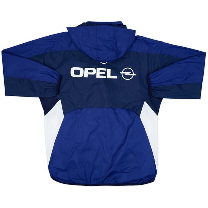 2000-01 Paris Saint-Germain Nike Hooded Rain Jacket - 8/10 - (M)