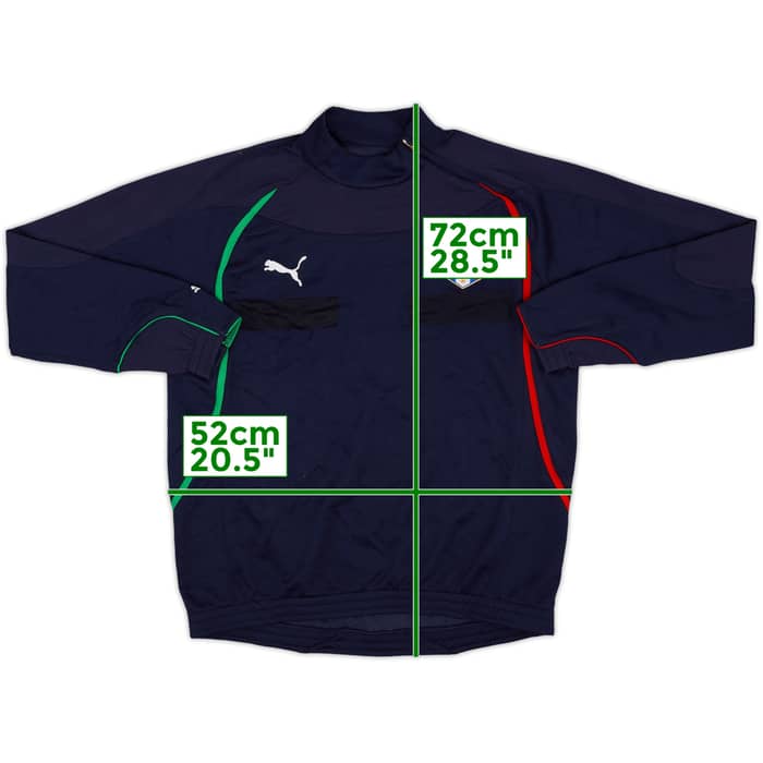 2010-12 Italy Puma 1/4 Zip Drill Top - 5/10 - (M)