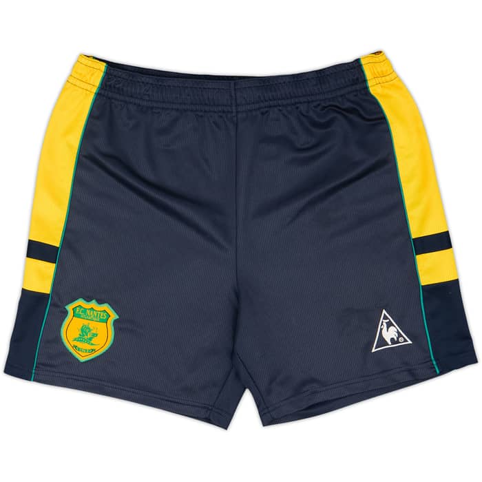 2000-02 Nantes Away Shirt & Shorts Vahirua #19 - 9/10 - (L)