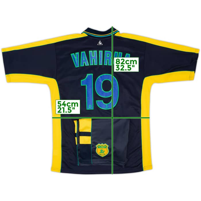 2000-02 Nantes Away Shirt & Shorts Vahirua #19 - 9/10 - (L)