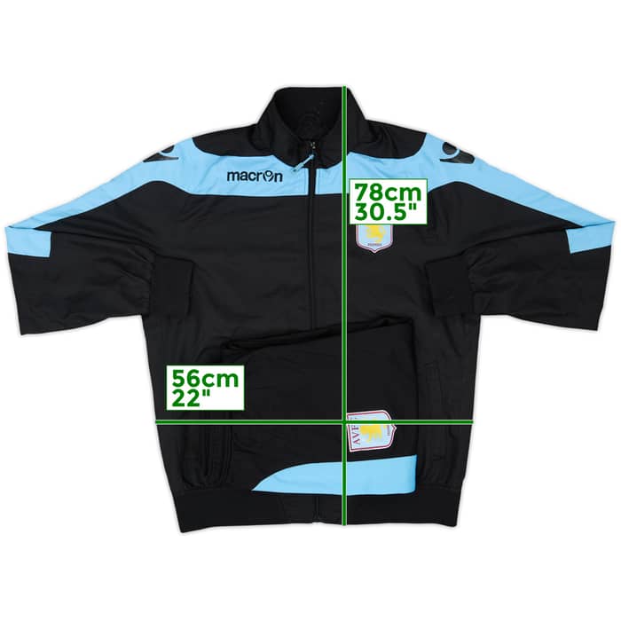 2012-13 Aston Villa Macron Tracksuit - 6/10 - (XL)
