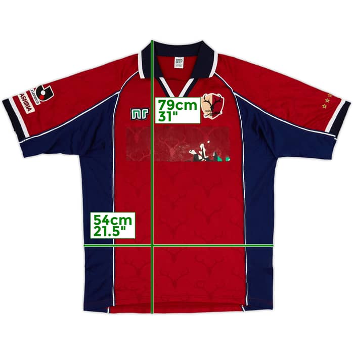 Camiseta de local del Kashima Antlers 2001 - 4/10 - (L)