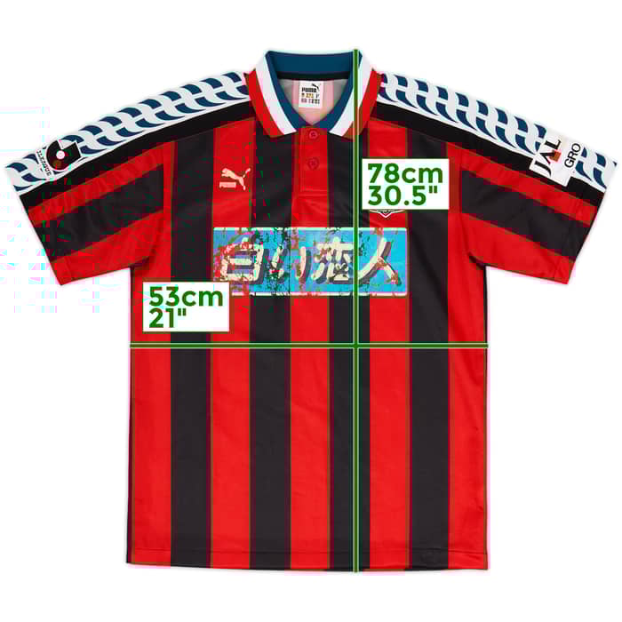 Camiseta de local del Consadole Sapporo 1998 - 5/10 - (L)