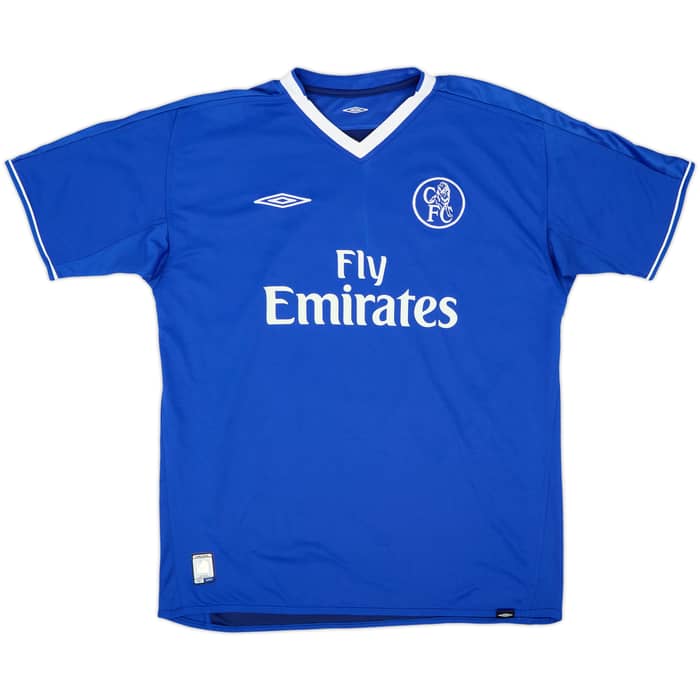 2003-05 Chelsea Home Shirt Lampard #8 - 6/10 - (L)