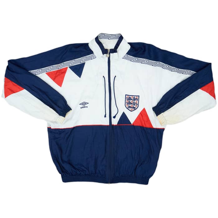 1990-92 England Umbro Tracksuit - 7/10 - (M)