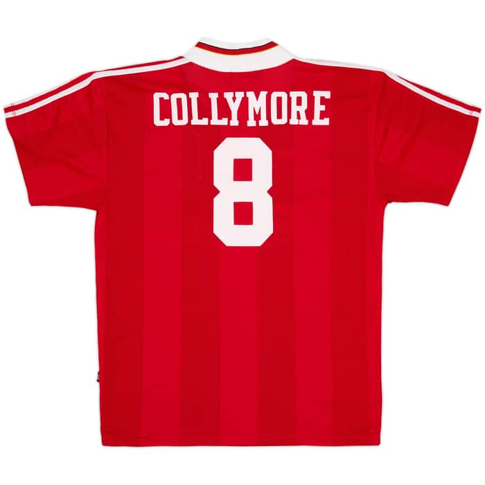 1995-96 Liverpool Home Shirt Collymore #8 - 7/10 - (L)