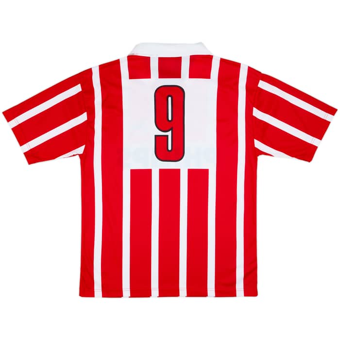 1990-92 PSV Home Shirt #9 (Romario) - 8/10 - (XL)
