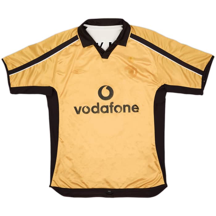 2001-02 Manchester United Centenary Away/Third Shirt Beckham #7 - 5/10 - (L)