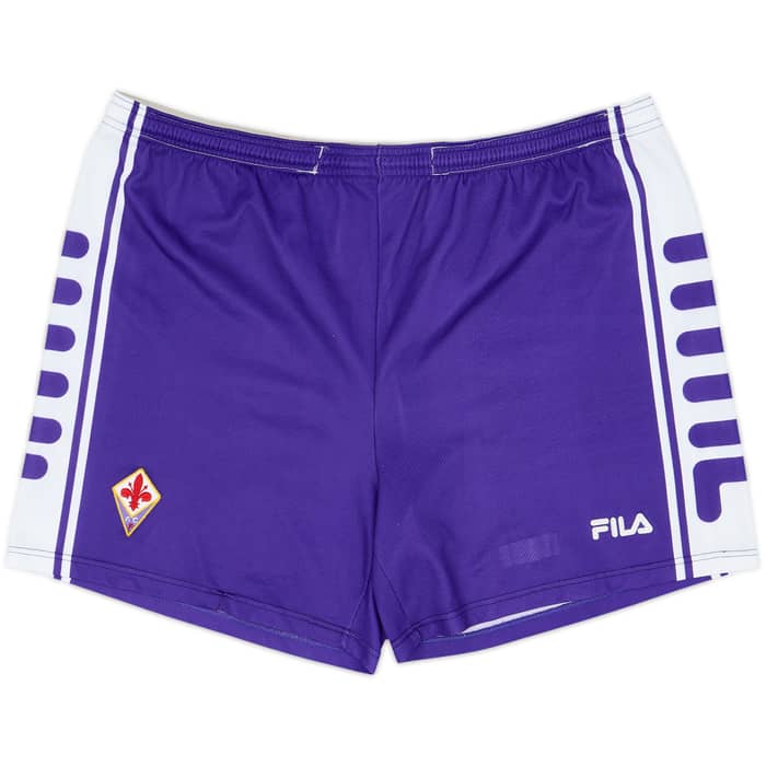 1999-00 Fiorentina Home Shirt & Shorts Mijatovic #8 - 9/10 - (XL)
