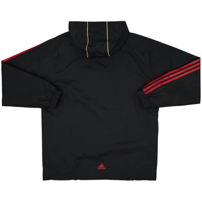 2009-10 Liverpool adidas CL 1/4 Zip Drill Top - 8/10 - (L)