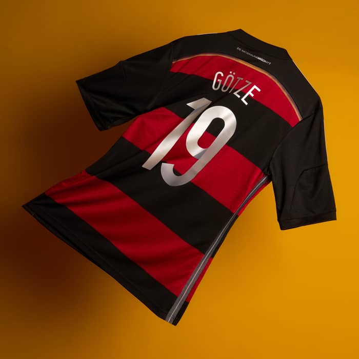 2014-15 Germany Maillot extérieur Gotze #19