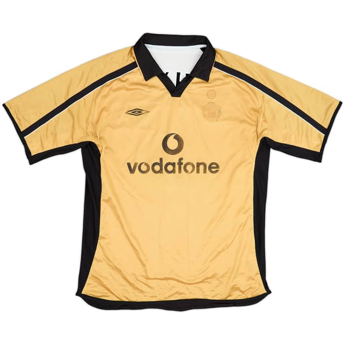 2001-02 Manchester United Centenary Away/Third Shirt Beckham #7 - 5/10 - (L)