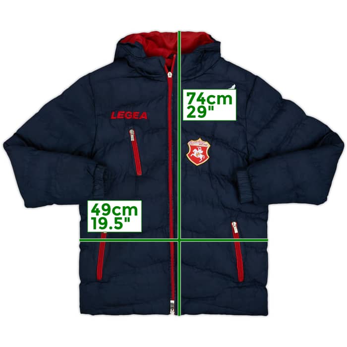 2012-13 Ancona Legea Padded Bench Coat - 7/10 - (XXS)
