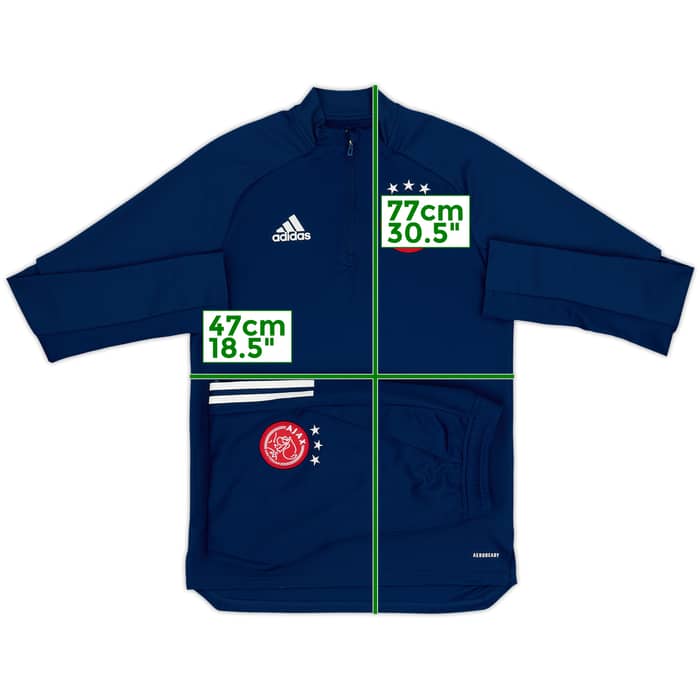 2020-21 Ajax adidas Tracksuit - 9/10 - (S)