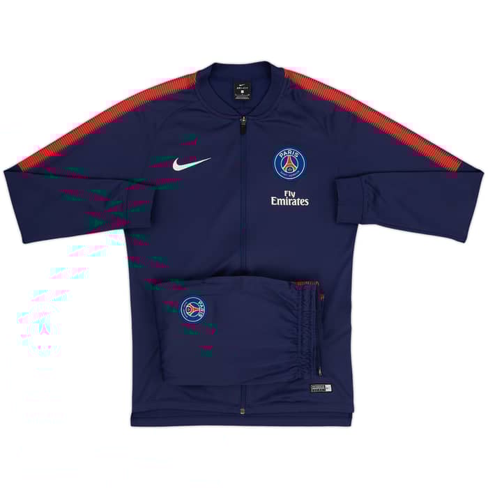 2017-18 Paris Saint-Germain Nike Tracksuit - 7/10 - (S)