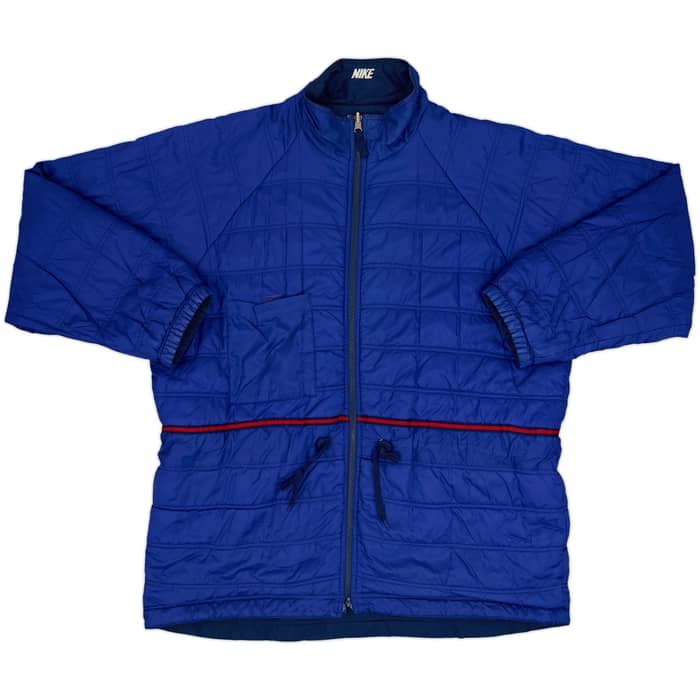 1998-99 Paris Saint-Germain Nike Reversible Padded Bench Coat - 6/10 - (XL)