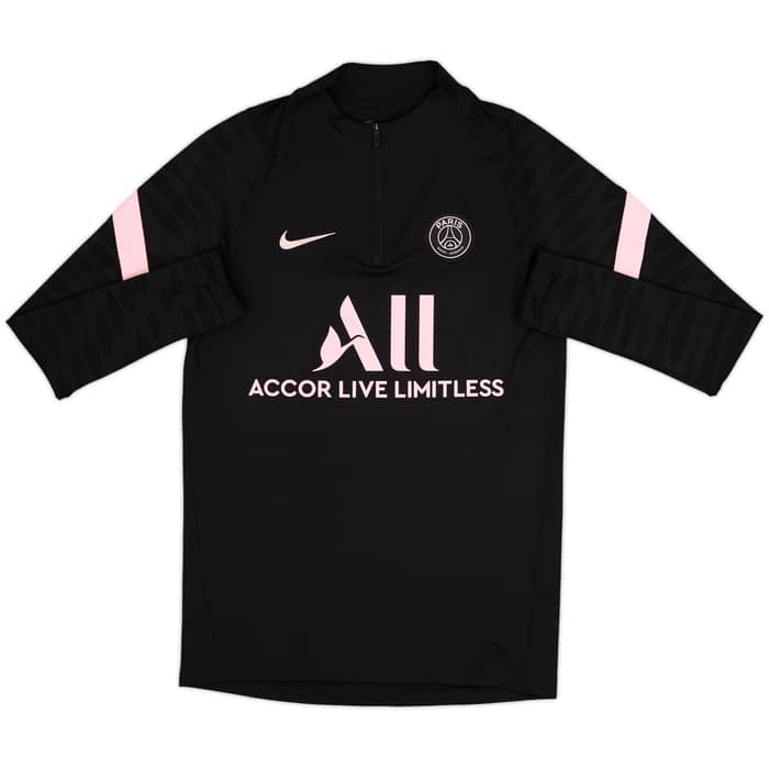 2021-22 Paris Saint-Germain Nike 1/4 Zip Drill Top & Shorts - 6/10 - (S)