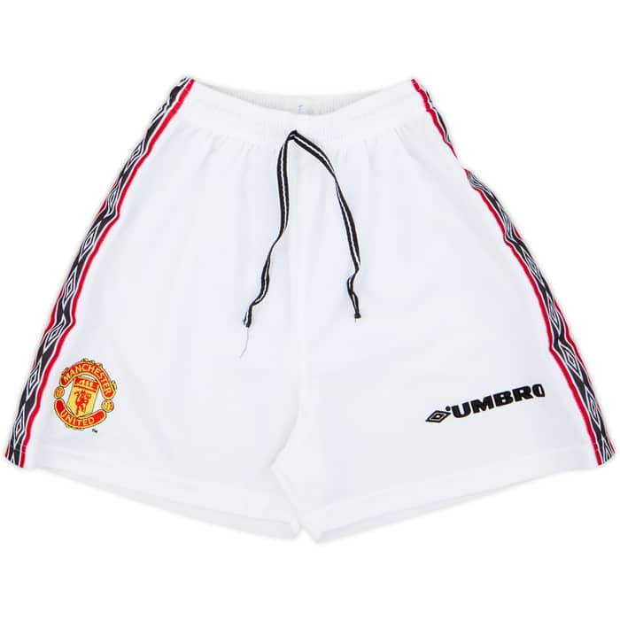1998-00 Manchester United Home Full Kit - 9/10 - (L.Boys)