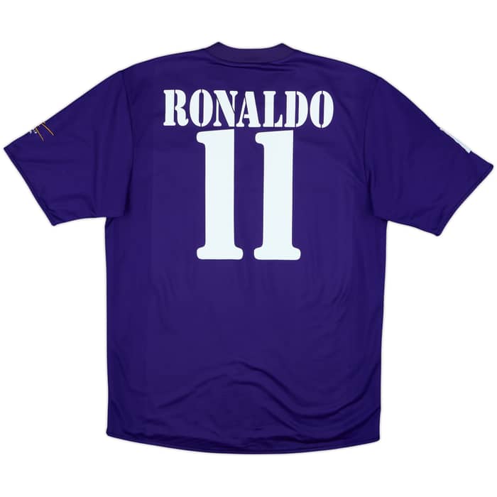 2002-03 Real Madrid Centenary Third Shirt Ronaldo #11 - 8/10 - (L)