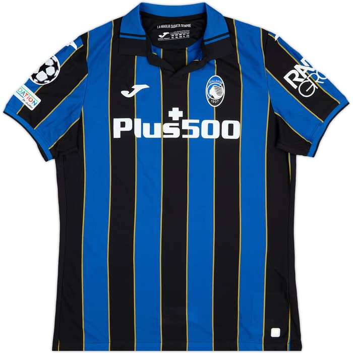 2021-22 Atalanta Match Issue Champions League Home Shirt Palomino #6