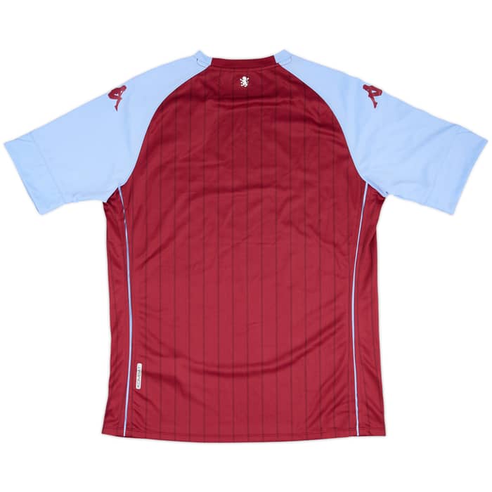 2020-21 Aston Villa Squad Signed Home Shirt (L)