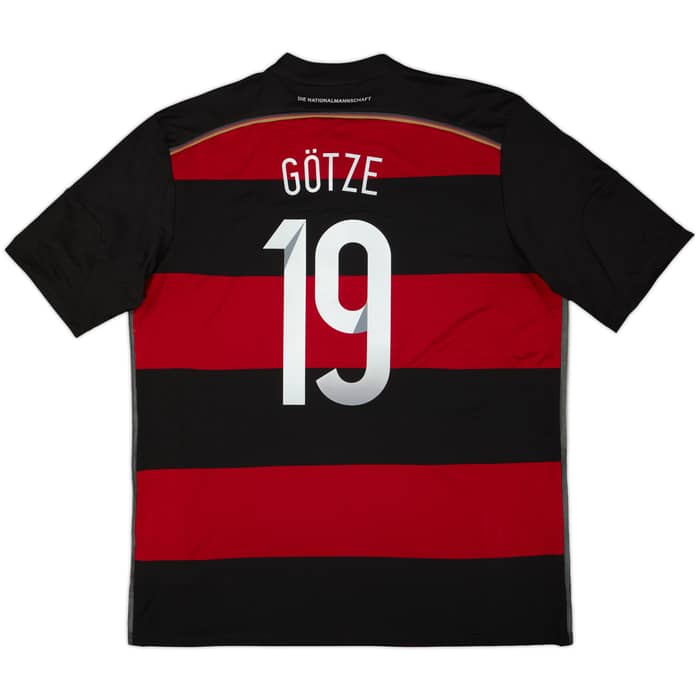 2014-15 Germany Away Shirt Gotze #19