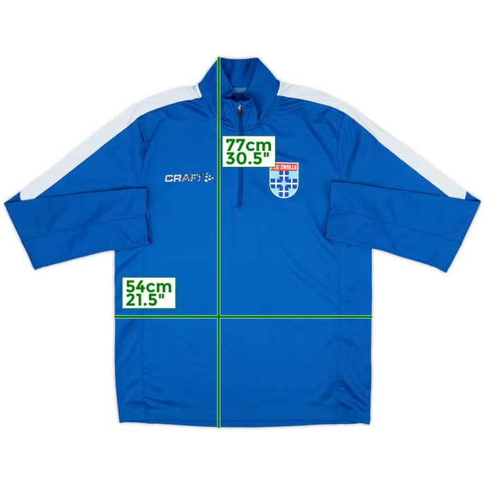 2019-20 PEC Zwolle Craft 1/4 Zip Training Top - 5/10 - (M)