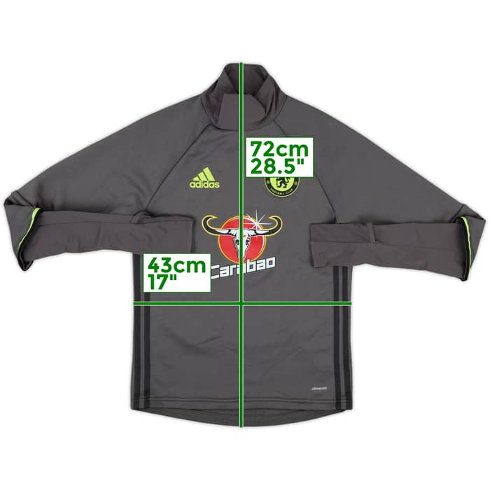 2016-17 Chelsea adidas Drill Top - 8/10 - (XS)