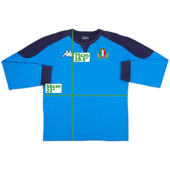 2008-09 Italy Rugby Puma Sweat Top - 8/10 - (XL)
