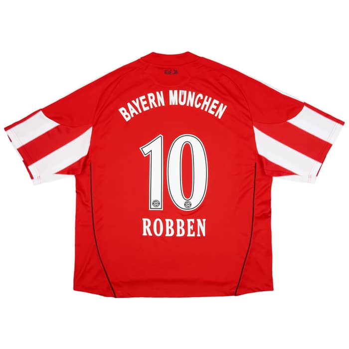 2010-11 Bayern Munich Home Shirt Robben #10 - 6/10 - (XL)