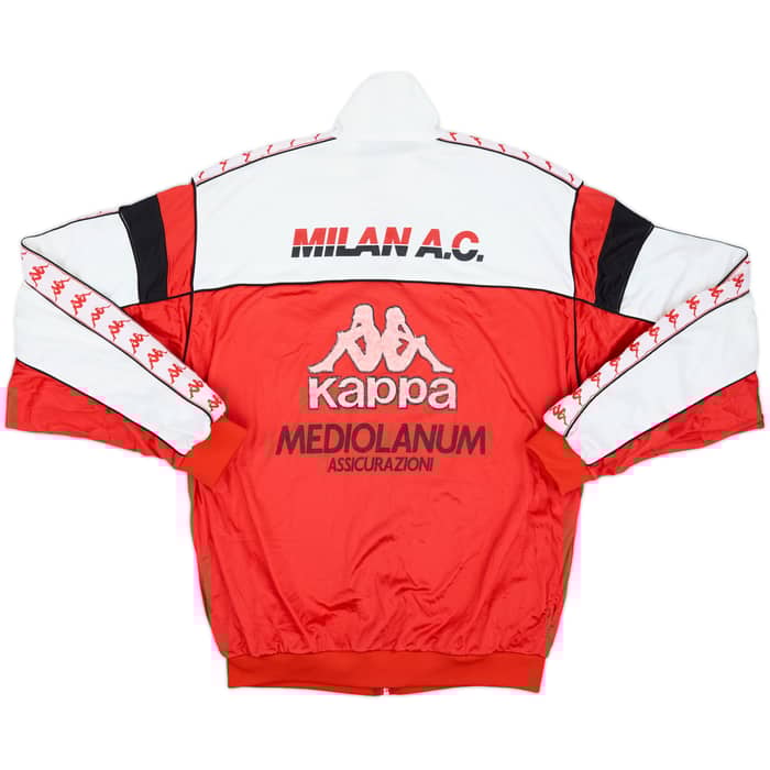 1988-90 AC Milan Kappa Track Jacket - 6/10 - (XL)