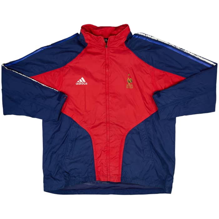 2002-04 France adidas Hooded Rain Jacket - 5/10 - (XL)