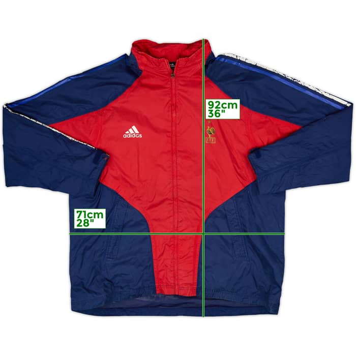 2002-04 France adidas Hooded Rain Jacket - 5/10 - (XL)