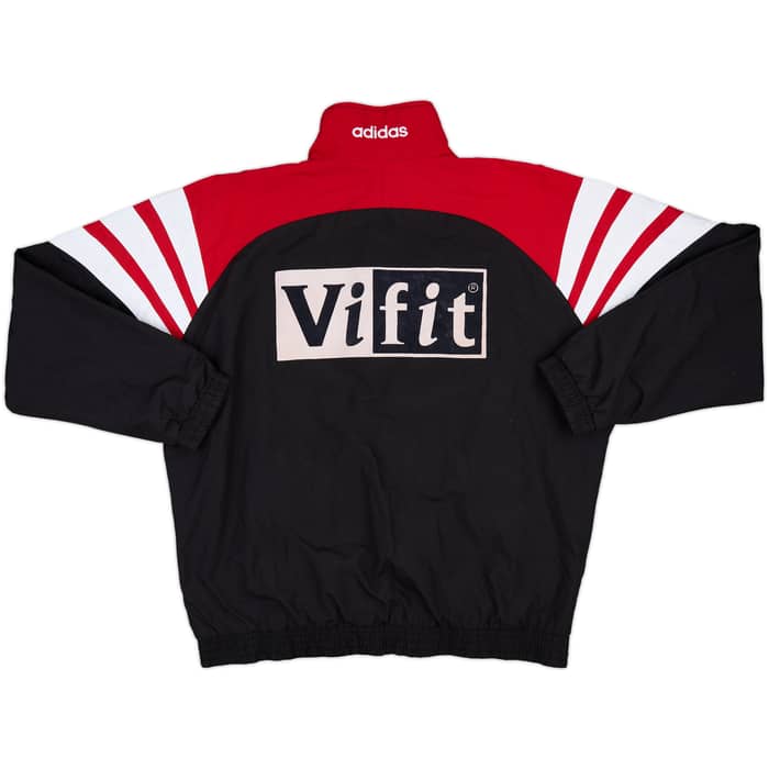 1997-98 Stuttgart Player Issue adidas Track Jacket - 8/10 - (L/XL)