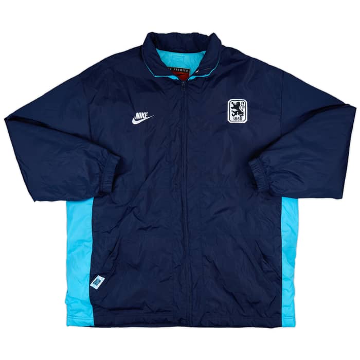 1996-97 1860 Munich Nike Padded Bench Coat - 9/10 - (XXL)