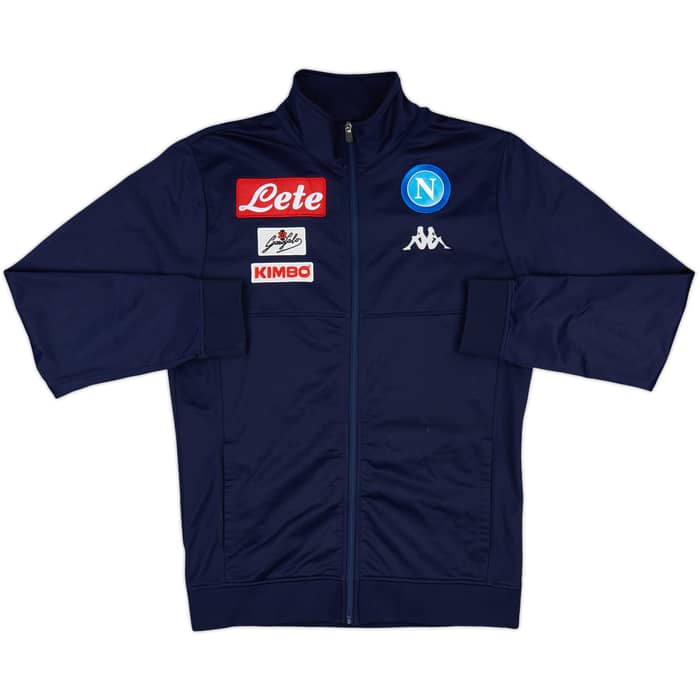 2015-16 Napoli Macron Track Jacket - 8/10 - (L)