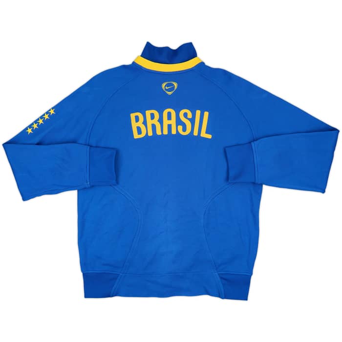 2008-09 Brazil Nike Track Jacket - 8/10 - (XL)