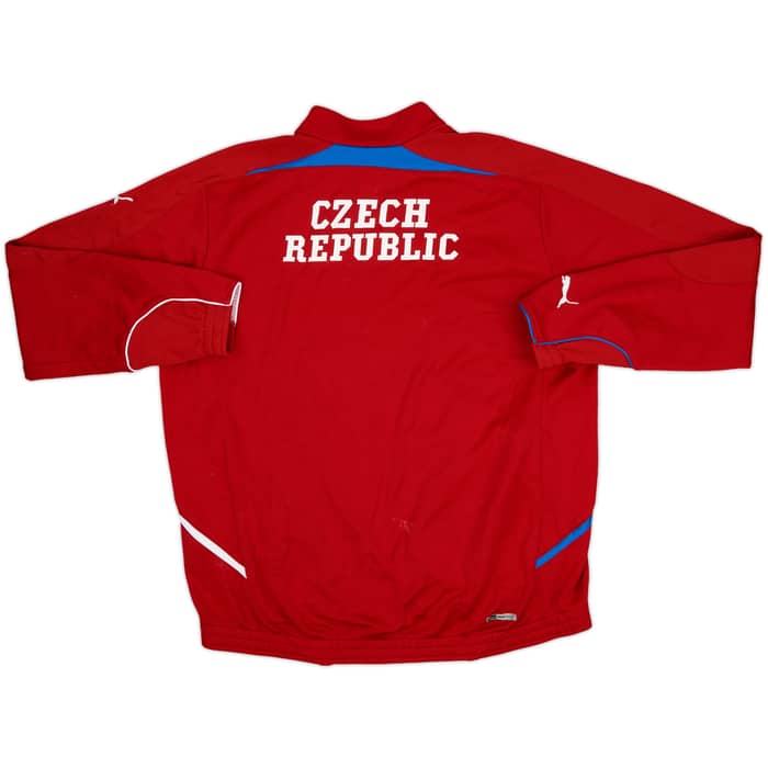 2008-10 Czech Republic Puma 1/4 Zip Drill Top - 7/10 - (L)