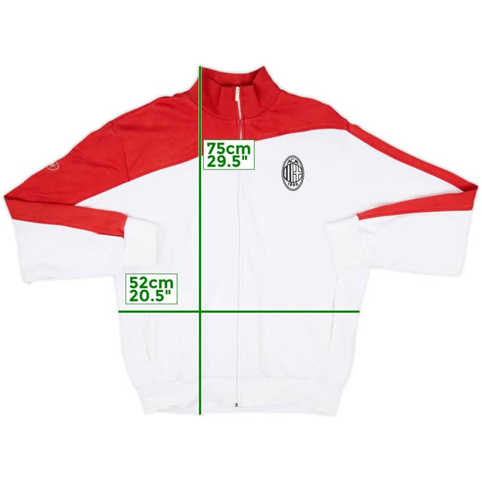 2008-09 AC Milan adidas Track Jacket - 5/10 - (L)