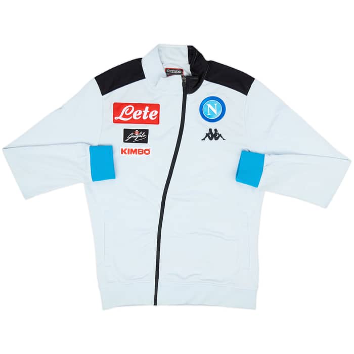 2018-19 Napoli Kappa Tracksuit - 8/10 - (M)