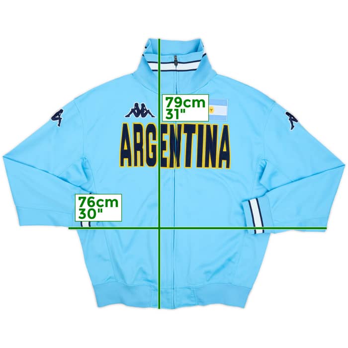 2010 Argentina Kappa Track Jacket - 9/10 - (XXL)