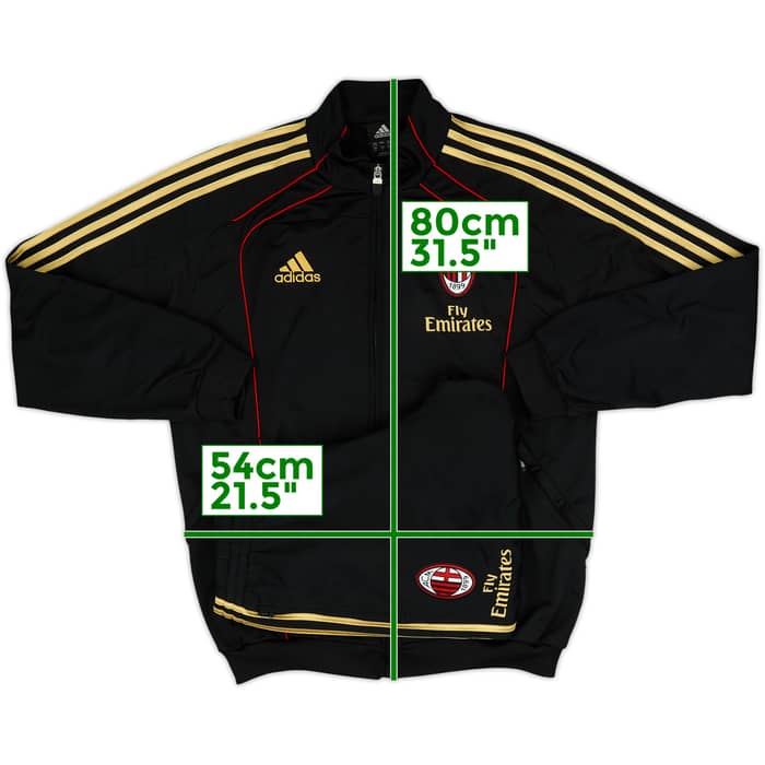 2010-11 AC Milan adidas Tracksuit - 9/10 - (M)