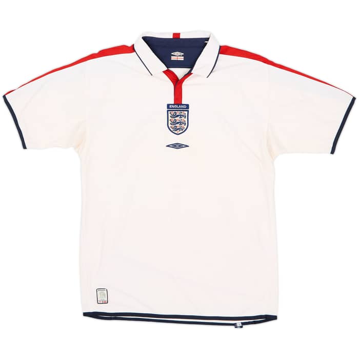 2003-05 England Home Shirt - 4/10 - (L)