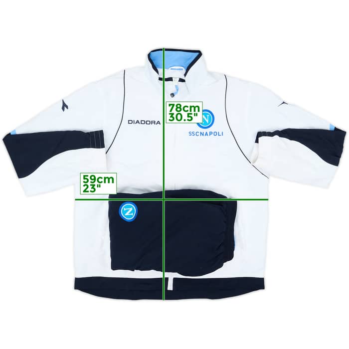 2006-07 Napoli Diadora Tracksuit - 8/10 - (L)