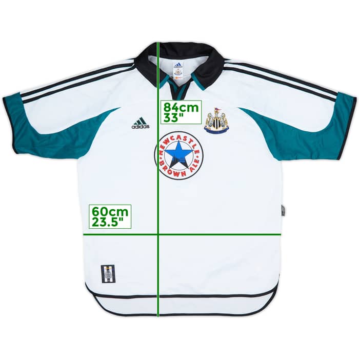 1999-00 Newcastle Away Shirt Lee #37 - 8/10 - (XL)