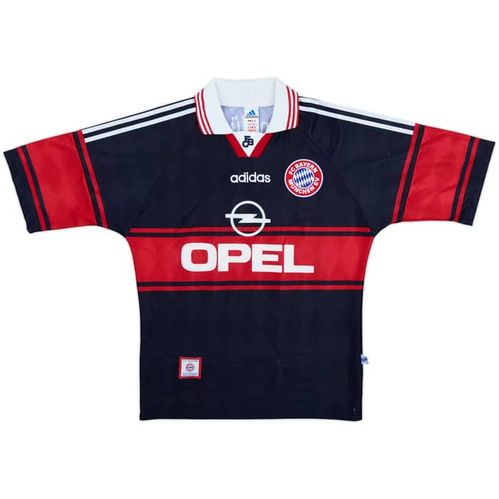 1997-99 Bayern Munich Home Shirt Elber #9 - 9/10 - (S)